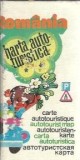 Romania - harta autoturistica