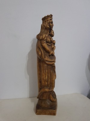 Statueta vintage Sfanta Fecioara Imparateasa foto