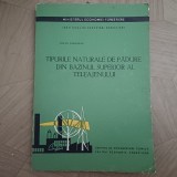 TIPURILE NATURALE DE PADURE DIN BAZINUL SUPERIOR AL TELEAJENULUI- 1966 S2.