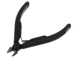 Clești laterali de precizie LINDSTR&Ouml;M ESD 110mm cu fațetare pentru tăiere s&acirc;rmă cupru