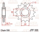 Cumpara ieftin Pinion fata 16 dinti pas lant 530 - Honda CB 600 F Hornet (02-06) - CB 1000 (08-16) - CBF 1000 (06-16) - CBR 1000 Fireblade (14-16)