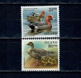 Islanda 1990 - Păsări, rate, serie neuzata