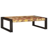 vidaXL Raft pentru baie 80 x 50 x 23 cm Lemn solid de mango, fier