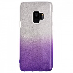 Husa Fashion Samsung Galaxy S9 Glitter Mov foto
