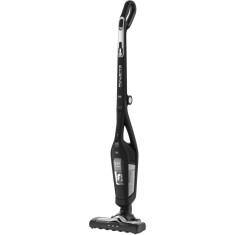 Aspirator vertical Rowenta Dual Force 2 in 1 RH6735WH, 0.6 L, 18 V, 40 W, Li-Ion, Tehnologie ciclonica, Indicator LED, Filtru spuma, Autonomie 45 min,
