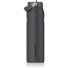 Stanley IceFlow&trade; Flip Straw Bottle sticlă inoxidabilă pentru apă cu pai Black 2.0 1060 ml