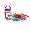 Set 15 pensete translucide pentru dezvoltarea motricitatii