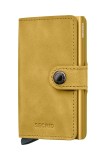 Secrid portofel de piele culoarea galben, MV-Yellow