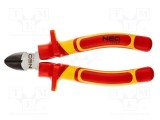 Clești laterali izolați pentru tăiere 160mm NEO TOOLS