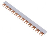 Bară colectoare 16mm&sup2; 1 Poli 400V 100A tip pieptene