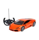 Cumpara ieftin Masina cu telecomanda Lamborghini LP610-4 portocaliu, scara 1:14