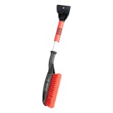 Perie auto cu racleta pentru geamuri 60 cm AMiO, 2 in 1 pentru indepartarea zapezii si ghetii, compacta, usoara, pentru utilizare zilnica iarna