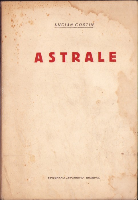 HST C1425 Astrale 1931 Lucian Costin