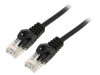 Cablul de rețea U/UTP 5e 30m 26AWG CCA PVC negru, Lanberg