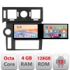 Navigatie Hummer H2 2008-2010 Edotec 2 ecrane 8 core 4+128 21.6 inch Incell android Wifi 5Ghz gps internet CarStore Technology