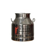 Bidon transport EMT 20 L, inox cu cleme prindere si capac