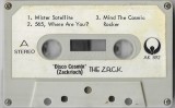 The Z.A.C.K. - 'Disco Cosmix' (Zackrioch) , Caseta audio