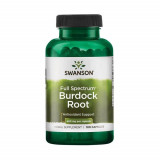 Radacina de Brusture Burdock Root 460 miligrame 100 capsule Swanson