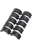 Set de 8 garnituri din silicon pentru ghidon de bicicletă, de la 31.8 la 25.4/22.2, garnitură pentru ghidon
