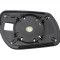 Geam oglinda Mazda 2 (Dy), 04.2003-10.2007, Mazda 3 (Bk), 10.2003-07.2009, Stanga, Crom, Fara incalzire, Asferica, BestAutoVest 4525544E