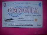 HOPCT 15213 SLOVACIA --CARTE POSTALA RADIO AMATOR / RADIOAMATORI -CIRCULATA