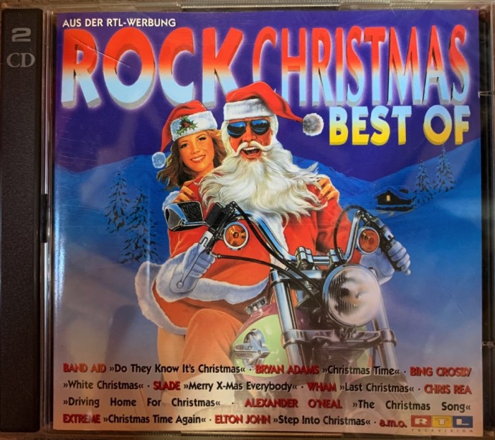 ROCK CHRISTMAS - The Best Of - 2 C D Originale ca NOI