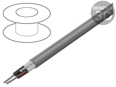 Cablu EcoCable Mini 2x26AWG 300V foto
