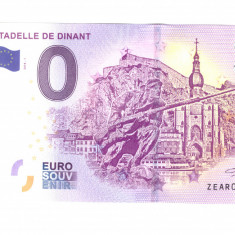 Bancnota souvenir Belgia 0 euro Citadelle de Dinant 2018-1, UNC