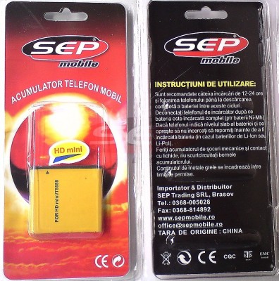 Acumulator HTC HD mini foto