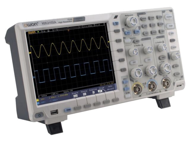 Osciloscop Digital OWON XDS3102A/B 2 Canale 100MHz 1Gsps LCD TFT