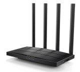 Router Wireless TP-Link Archer C6U, AC1200, Dual-Band, 4 Antene Externe, Gigabit, MU-MIMO, Beamforming