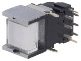 Comutator Tastatură DPST-NO cu LED 12V 0,05A