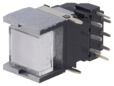 Comutator Tastatură DPST-NO cu LED 12V 0,05A