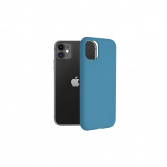 Husa Compatibila cu iPhone 11 Techsuit Soft Edge Silicone Albastru Denim