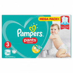 Scutece Pampers Active Baby Pants 3 Mega Box, 120 buc/pachet foto