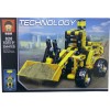 Excavator 829 - Set Constructie Technology, 254 Piese, 23.5cm, Plastic, Recomandat 6+ Ani