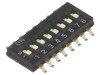 Comutator DIP-SWITCH OMRON A6H-8102, 8 secțiuni, SMT, ON-OFF, 1.27mm