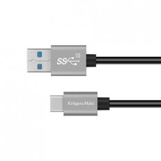 CABLU USB - TIP C 1M Kruger&amp;amp;Matz KRUGER&amp;amp;MATZ foto