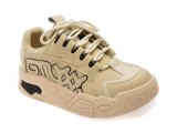 Cumpara ieftin Pantofi sport GRYXX bej, 10201, din piele ecologica