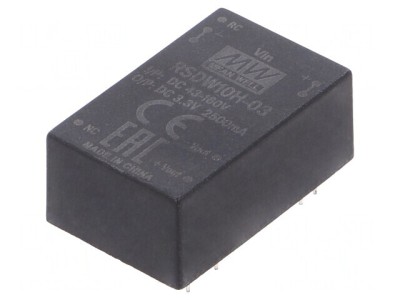 Convertor DC/DC 10W 43-160V la 3.3V 2500mA foto