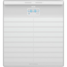 Cantar inteligent Withings Body Scan, Evaluarea metabolica, Monitor ECG Withings, Alb foto