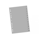 Index plastic 1-12