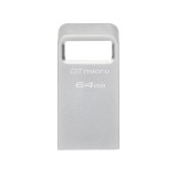 Stick de Memorie 64GB - Kingston Micro G2 (DTMC3G2/64GB) - Silver