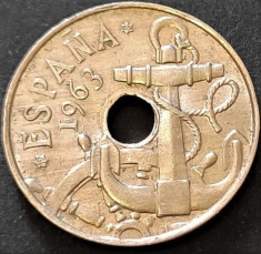 Moneda 50 CENTIMOS - SPANIA , anul 1965 *cod 4182 foto