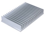 Radiator extrudat cu aripioare 100x150x25 mm brut