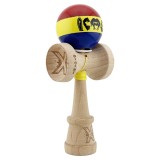 Kendama X Originala, Profesionala, Cyrax, Tricolor Edition Vampir Dracula, Super Sticky cu Cupe Mari KING SIZE V3, Rulment Metalic si Gaura in Baza, d