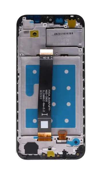 LCD Huawei Y5 (2019), Negru + Rama