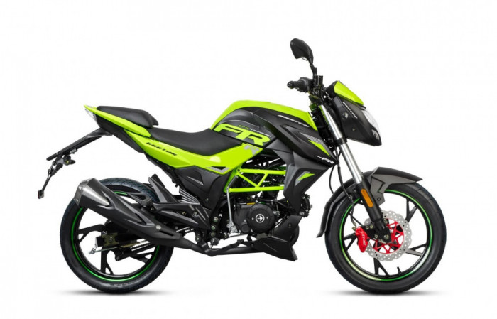 Motociclu Barton FR50cc, culoare negru/verde Cod Produs: MX_NEW MXFR50NV