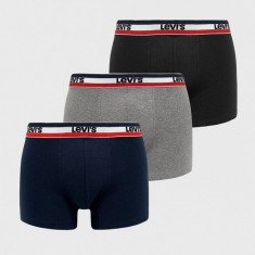 Levi's boxeri bărbați, culoarea negru 37149.0544-blackgreym