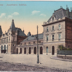 CP Timisoara Iosefini Gara Temesvar indohaz ND(1914)